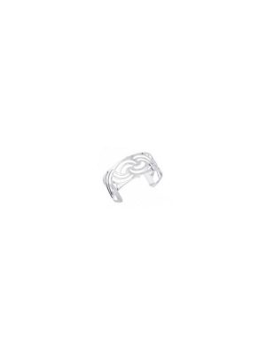 Les Georgettes 25mm silver plated Nouage bangle cuff 70316341600