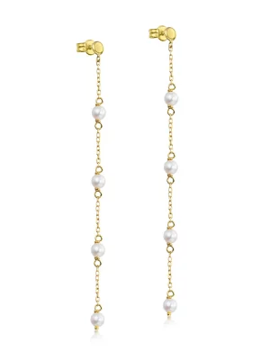 LE CARRE BO Or Jaune 18ct Perle eau douc