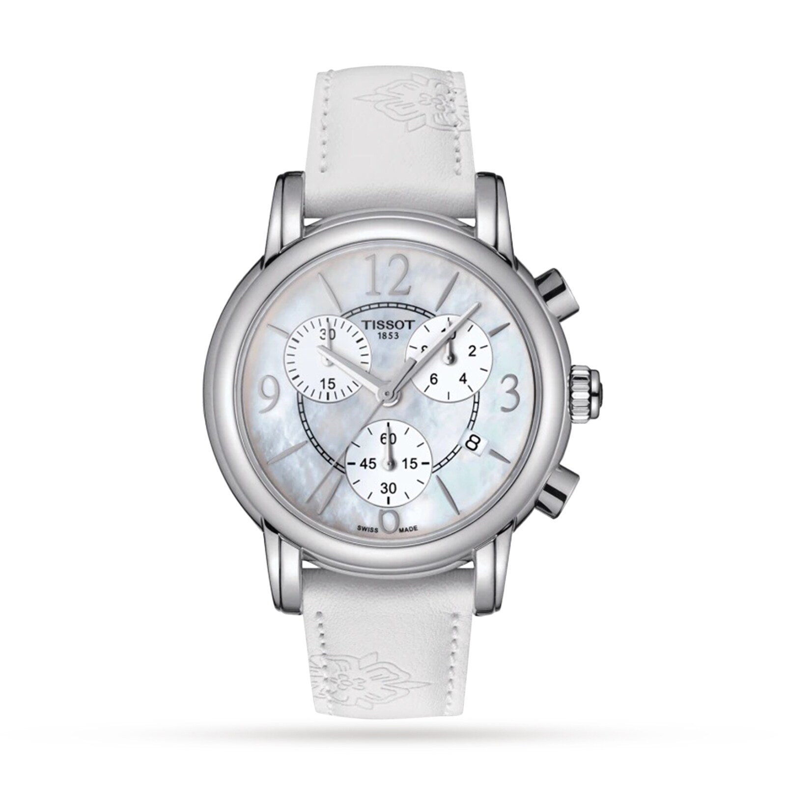 Tissot Dressport Chronographe - Nacre et Blanc