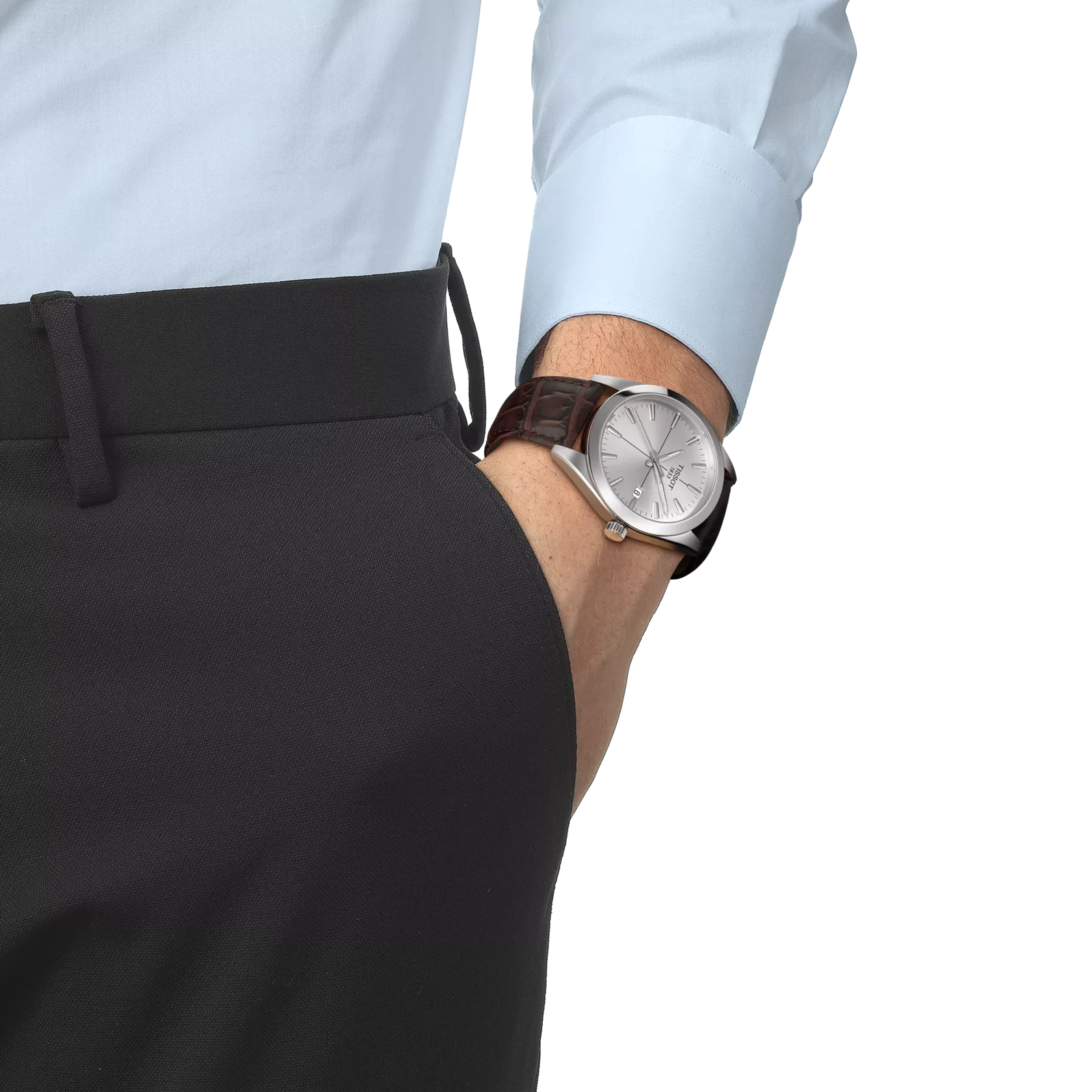 Tissot Gentleman Quartz - Cadran argenté – Image 2