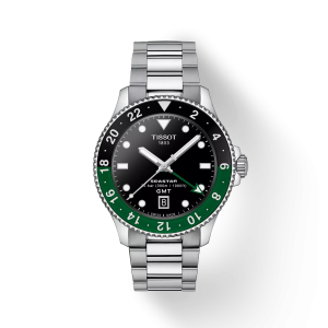 Tissot Seastar 1000 GMT 40mm Noir/Vert