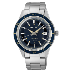 Seiko Presage Automatique 3 Aiguilles bleu