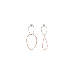 Pesavento Boucles d'oreilles ELEGANCE ROSE RHODIE