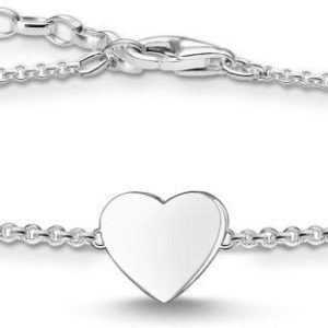 Bracelet cœur argent