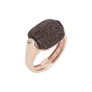 Pesavento BAGUE ROSE POLVERE MARRON