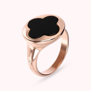 BAGUE BRONZE AVEC PIERRE