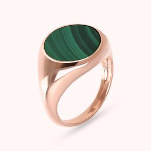 BAGUE BRONZE AVEC PIERRE