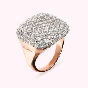 BAGUE BRONZE AVEC PIERRE