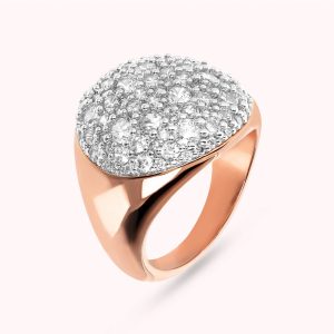 BAGUE BRONZE AVEC PIERRE
