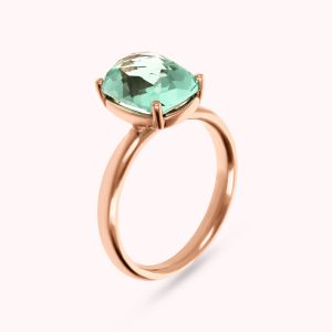 BAGUE BRONZE AVEC PIERRE