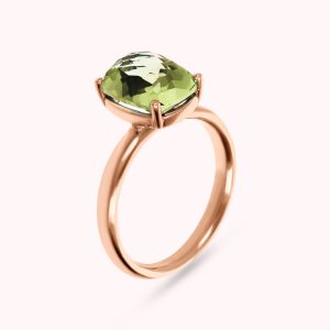 BAGUE BRONZE AVEC PIERRE
