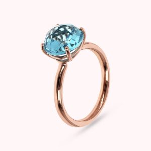 BAGUE BRONZE AVEC PIERRE