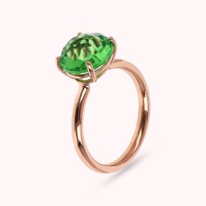 BAGUE BRONZE AVEC PIERRE