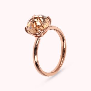 BAGUE BRONZE AVEC PIERRE