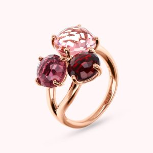 BAGUE BRONZE AVEC PIERRE