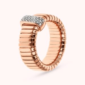 BAGUE BRONZE AVEC PIERRE