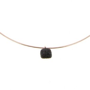 Pesavento collier plaqué rose