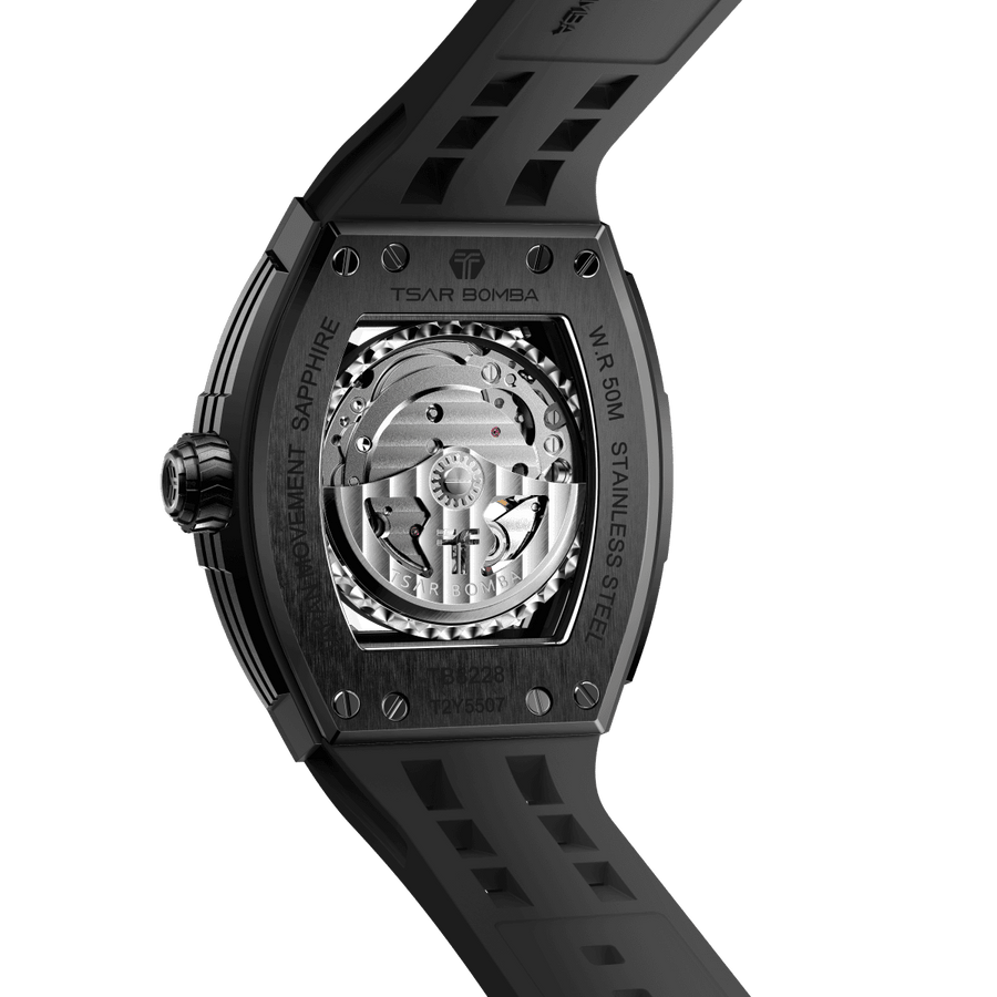 Tsar Bomba Elemental - Montre Automatique en Fibre de Carbone TB8228CF – Image 2