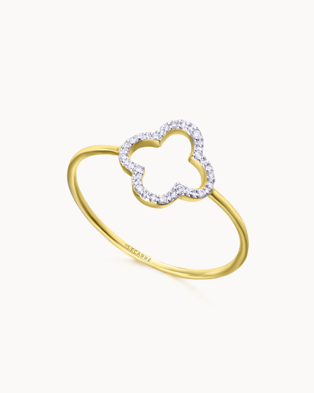 LeCarré Bague Cartuja en or et diamants