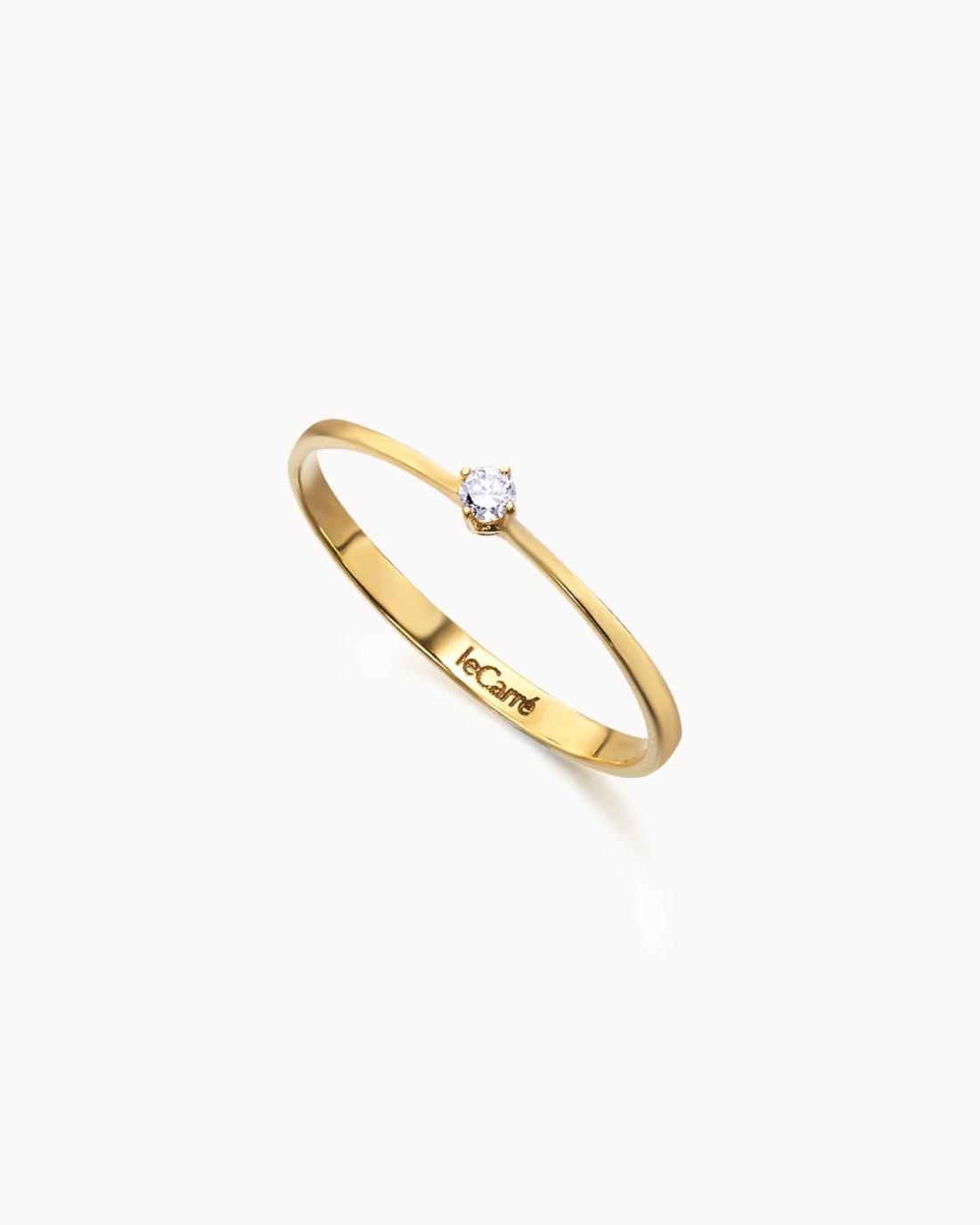 LeCarré Bague en or avec diamant
