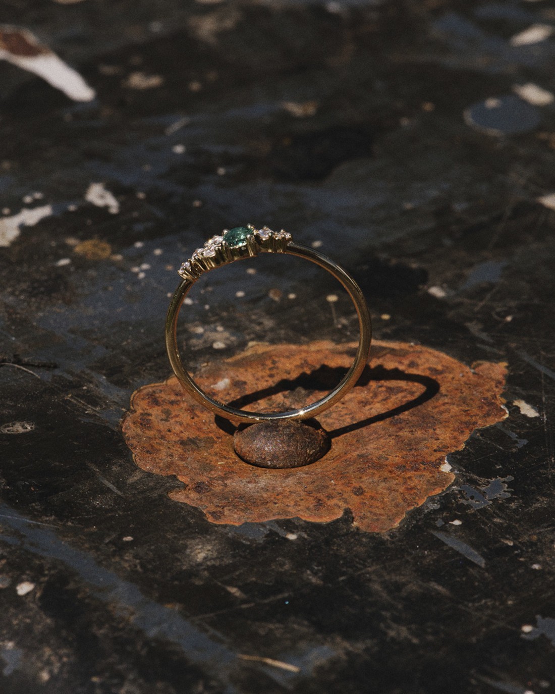 LeCarré Bague Go Green Émeraude et Diamant – Image 2