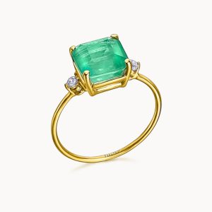 LeCarré Bague Green Love