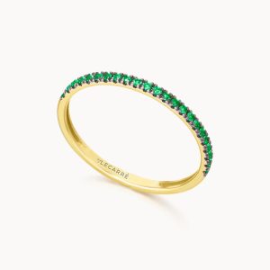 LeCarré Retour à Eden Bague Or et Émeraudes